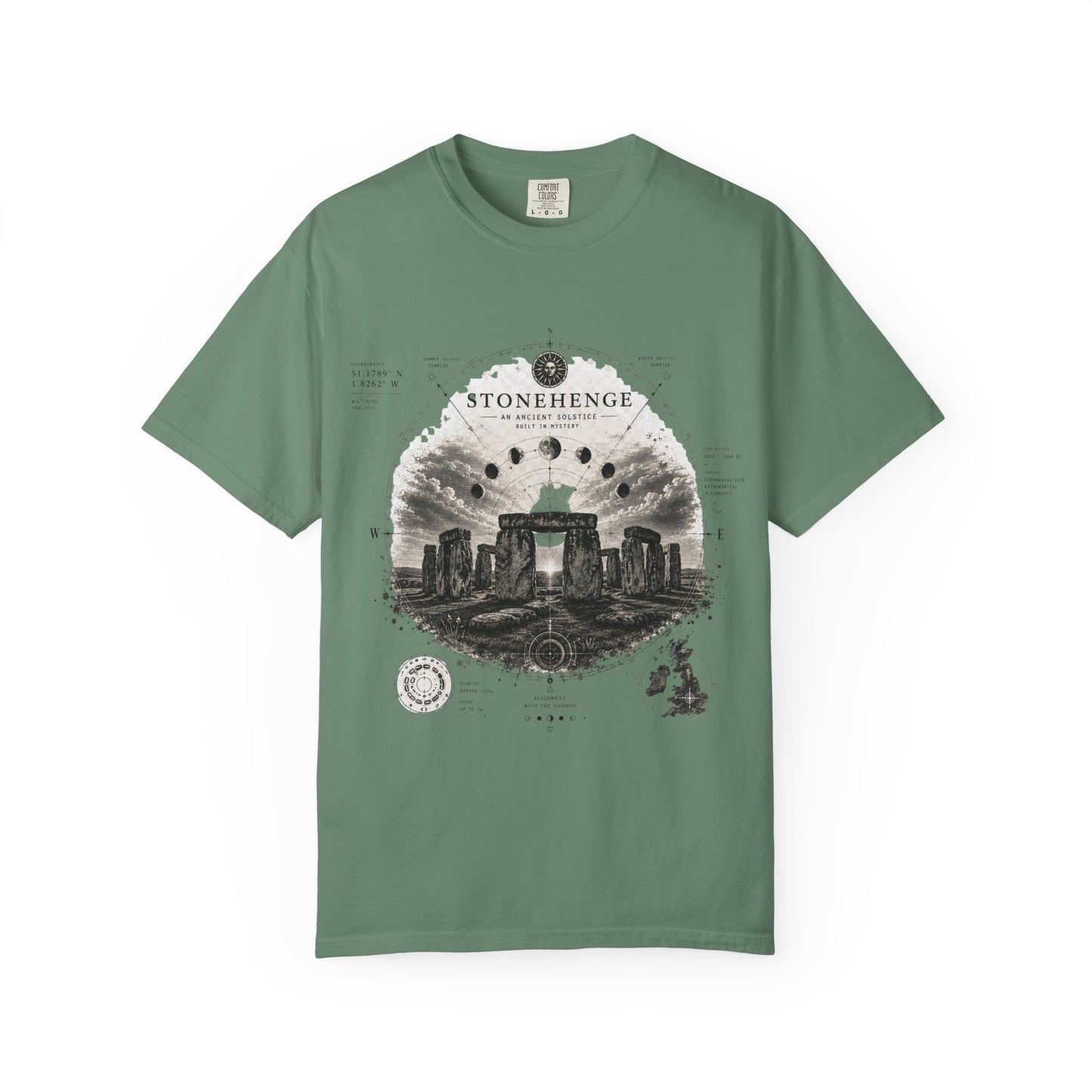 Stonehenge - Unisex Garment-Dyed T-shirt