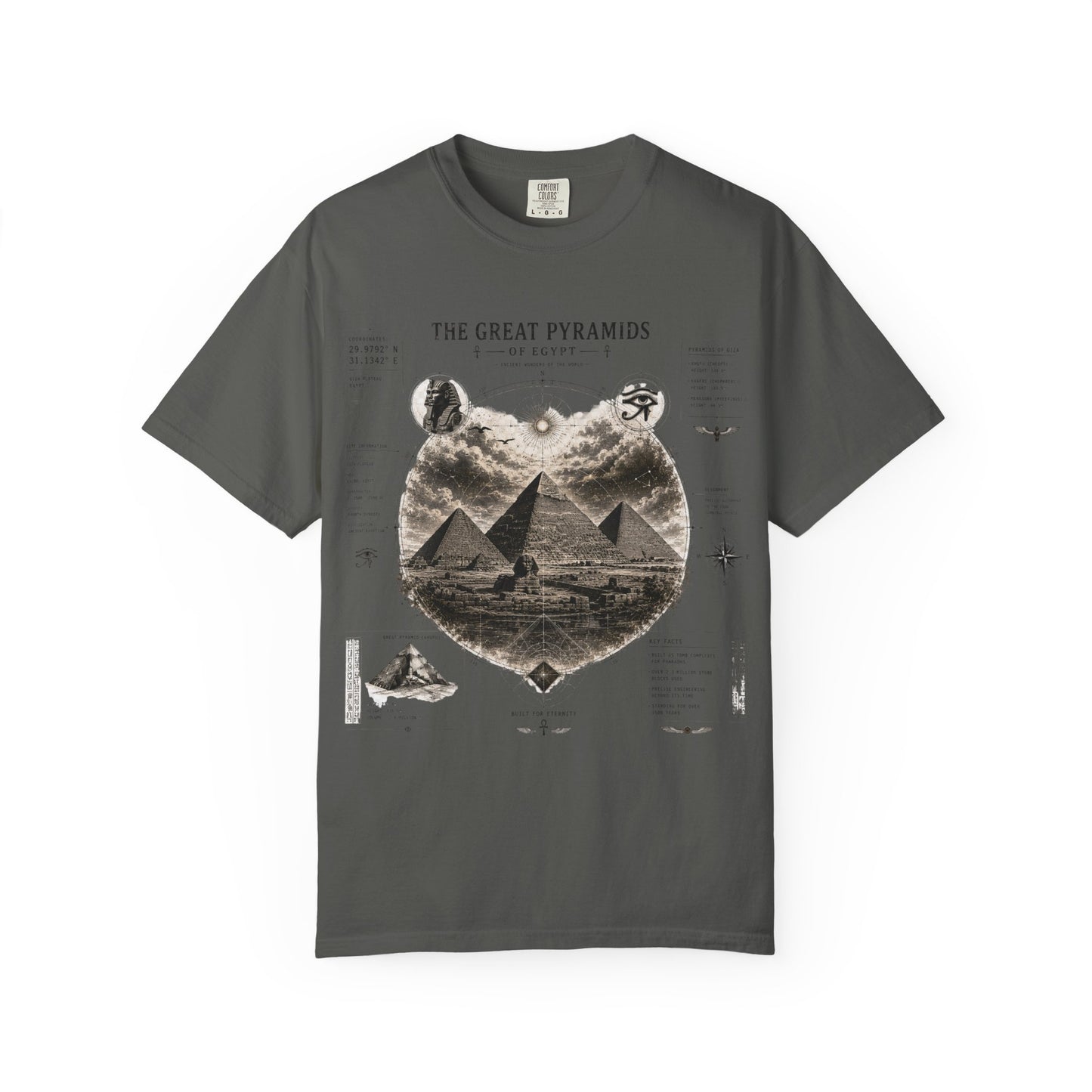 Pyramids Exploration T-Shirt — The Great Pyramids Vintage Graphic Tee