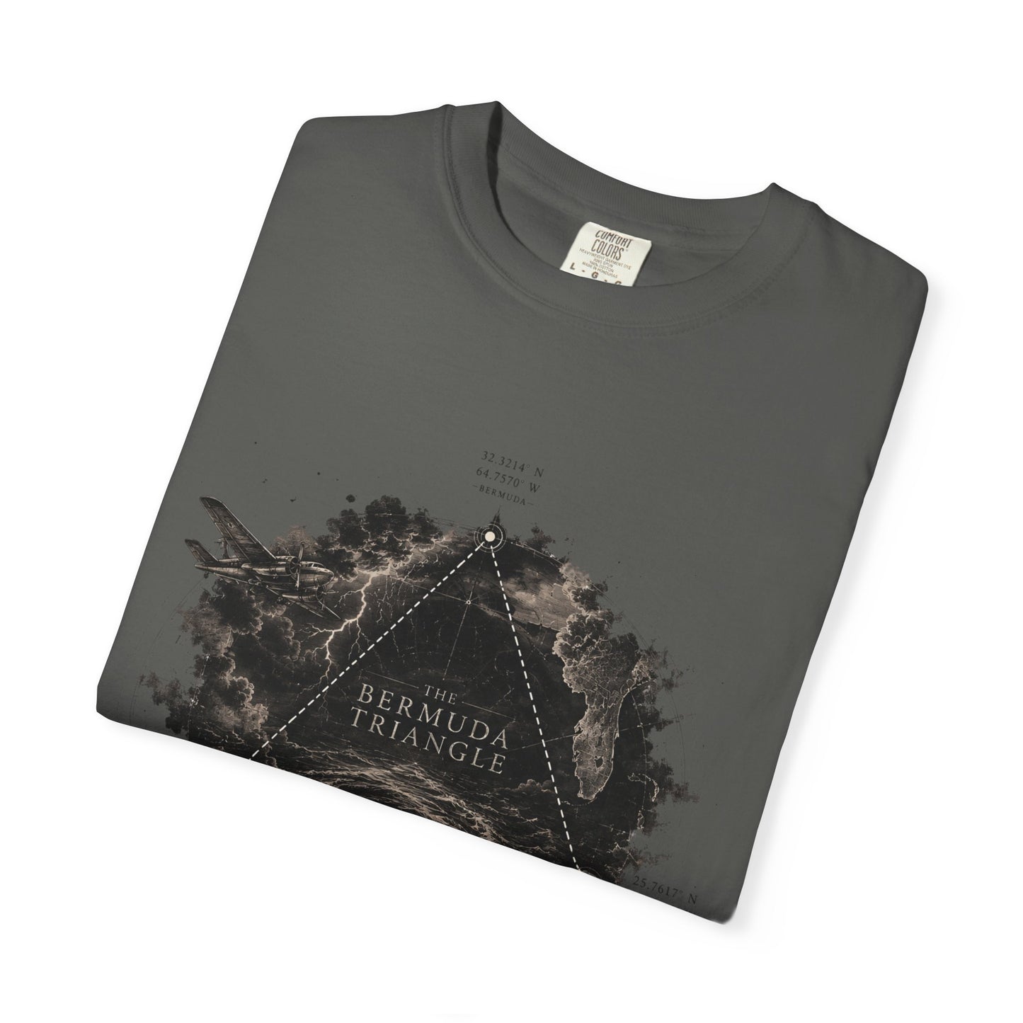 The Bermuda Triangle-Unisex Garment-Dyed T-shirt