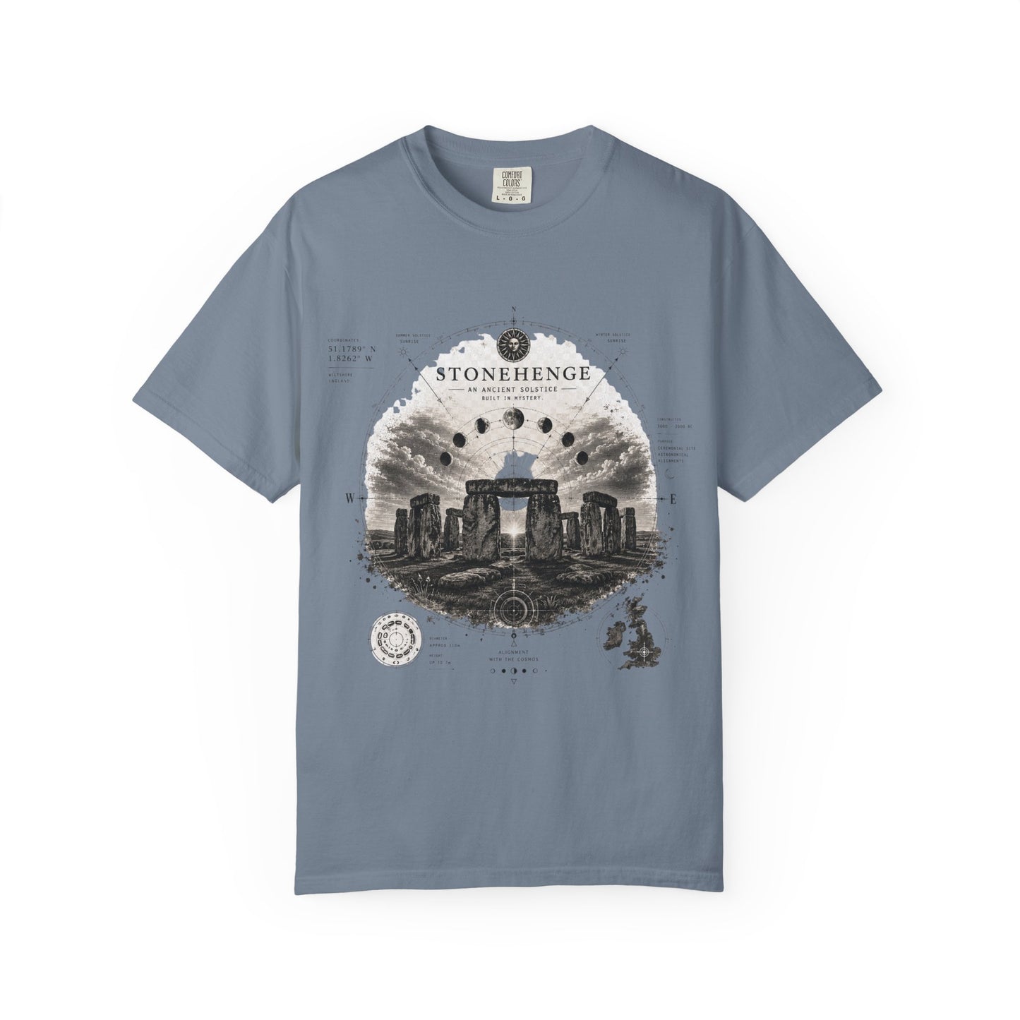 Stonehenge - Unisex Garment-Dyed T-shirt