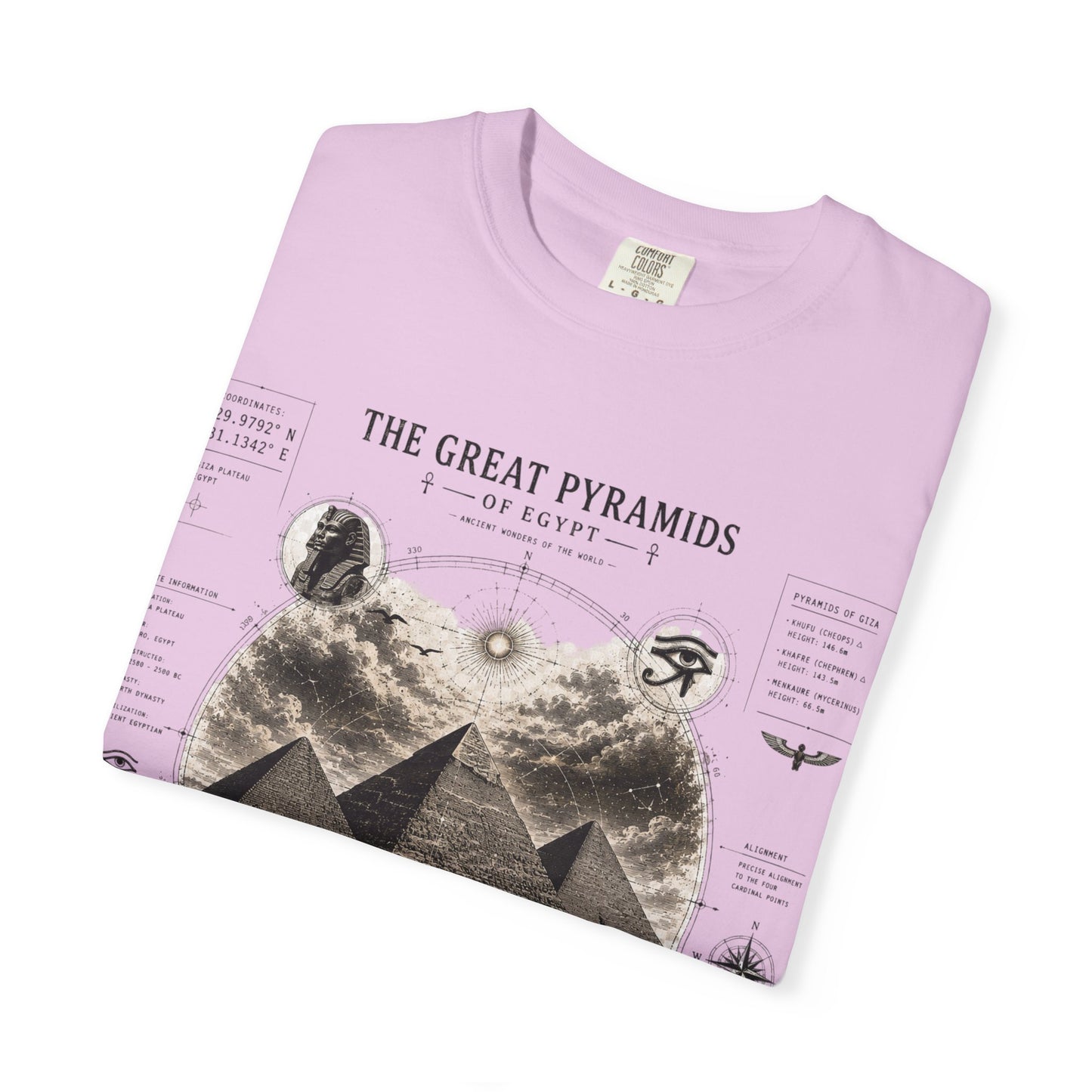 Pyramids Exploration T-Shirt — The Great Pyramids Vintage Graphic Tee