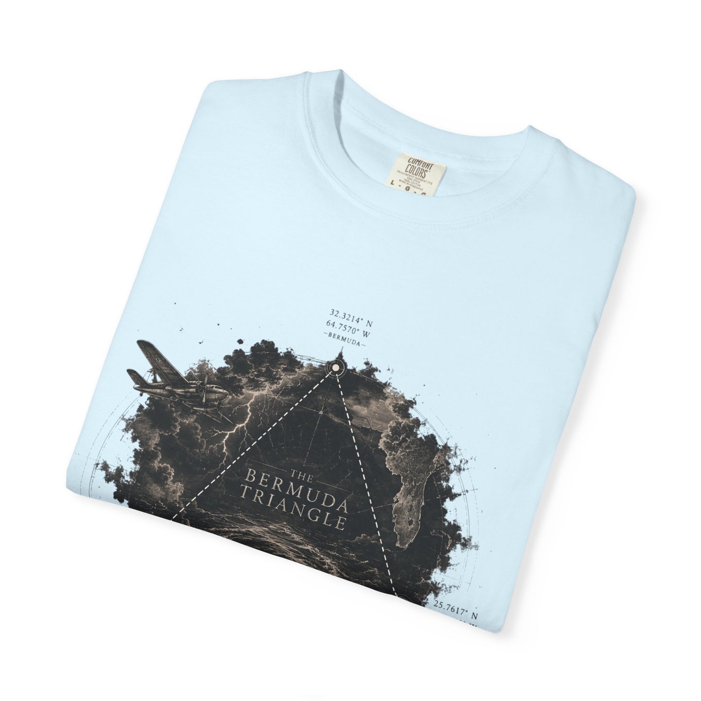 The Bermuda Triangle-Unisex Garment-Dyed T-shirt