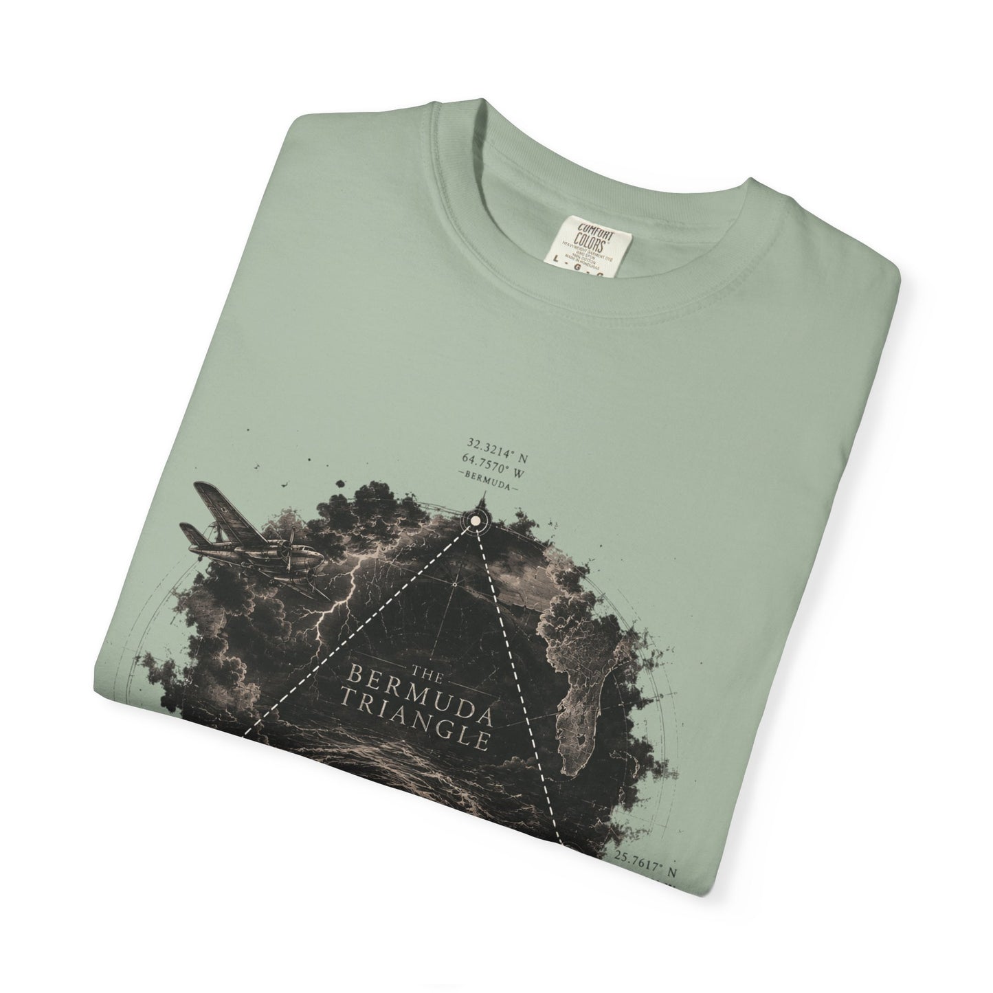 The Bermuda Triangle-Unisex Garment-Dyed T-shirt