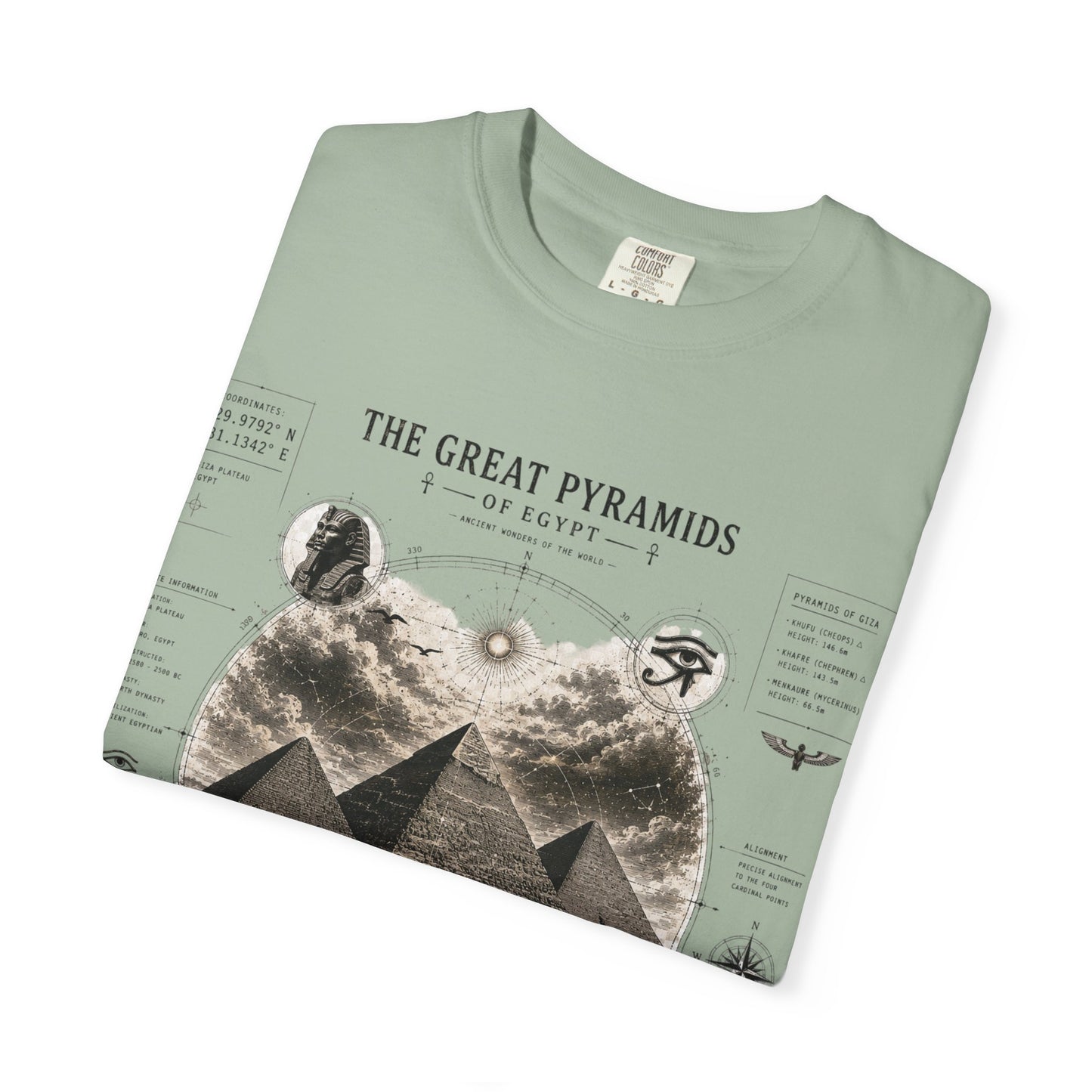 Pyramids Exploration T-Shirt — The Great Pyramids Vintage Graphic Tee