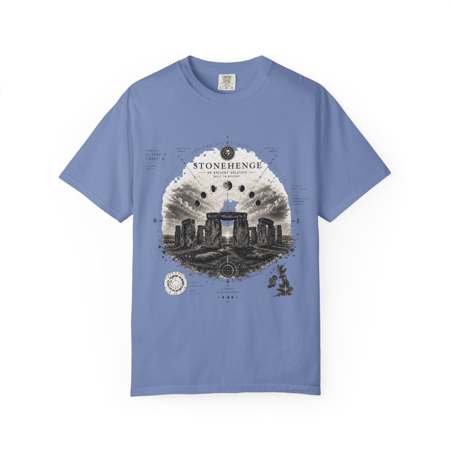 Stonehenge - Unisex Garment-Dyed T-shirt