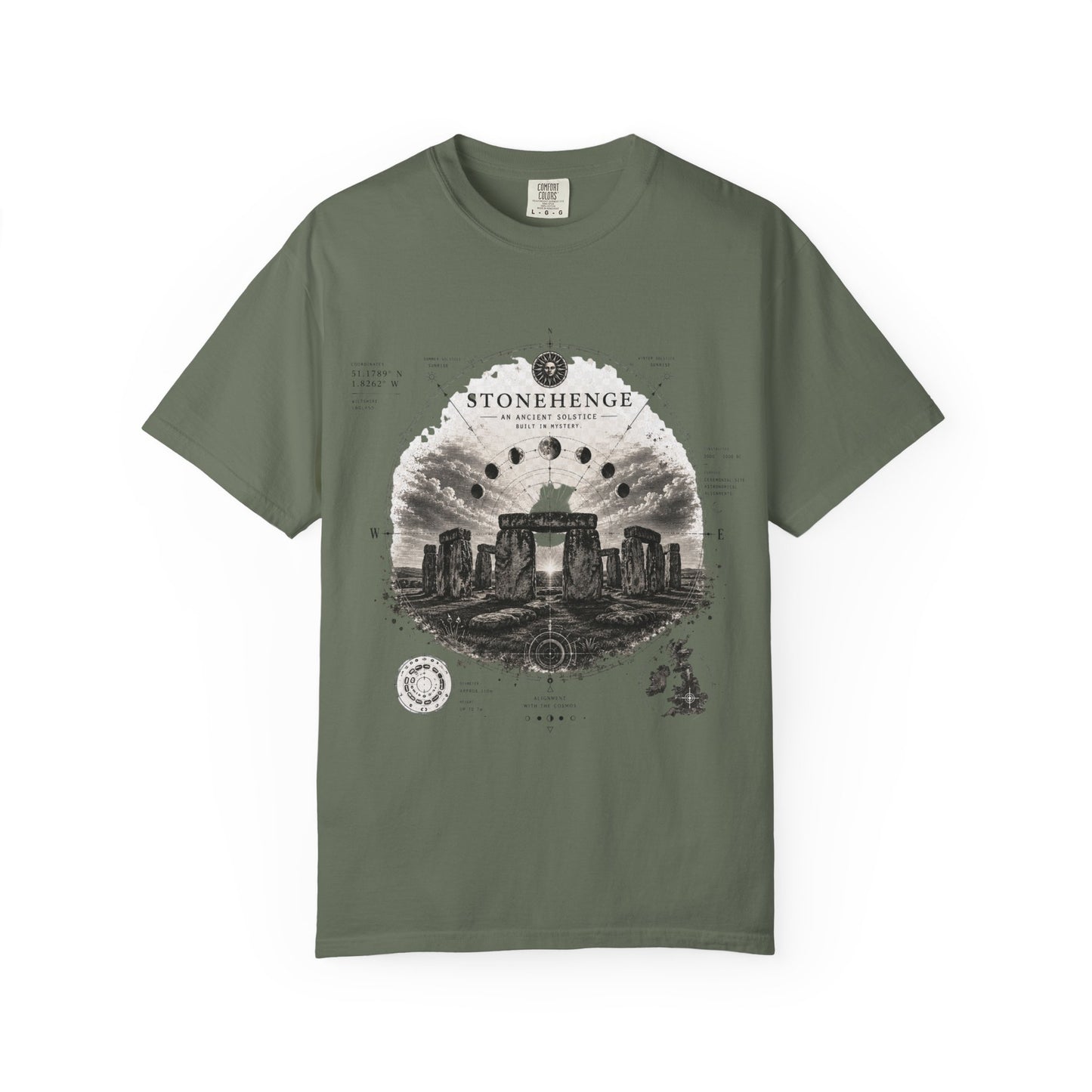 Stonehenge - Unisex Garment-Dyed T-shirt