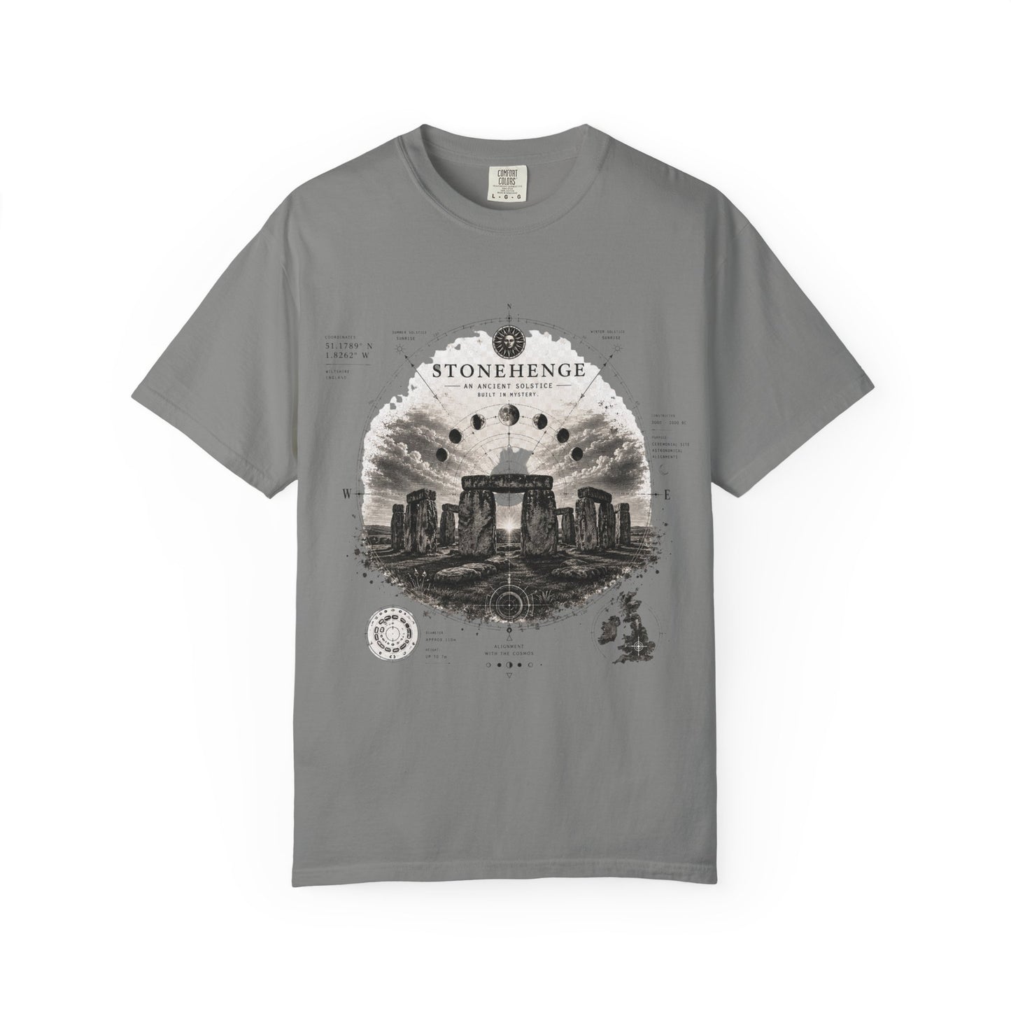 Stonehenge - Unisex Garment-Dyed T-shirt
