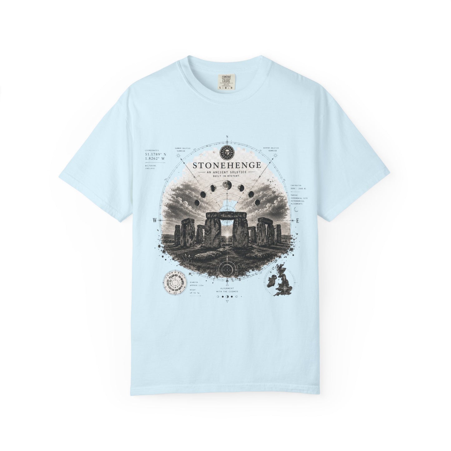Stonehenge - Unisex Garment-Dyed T-shirt