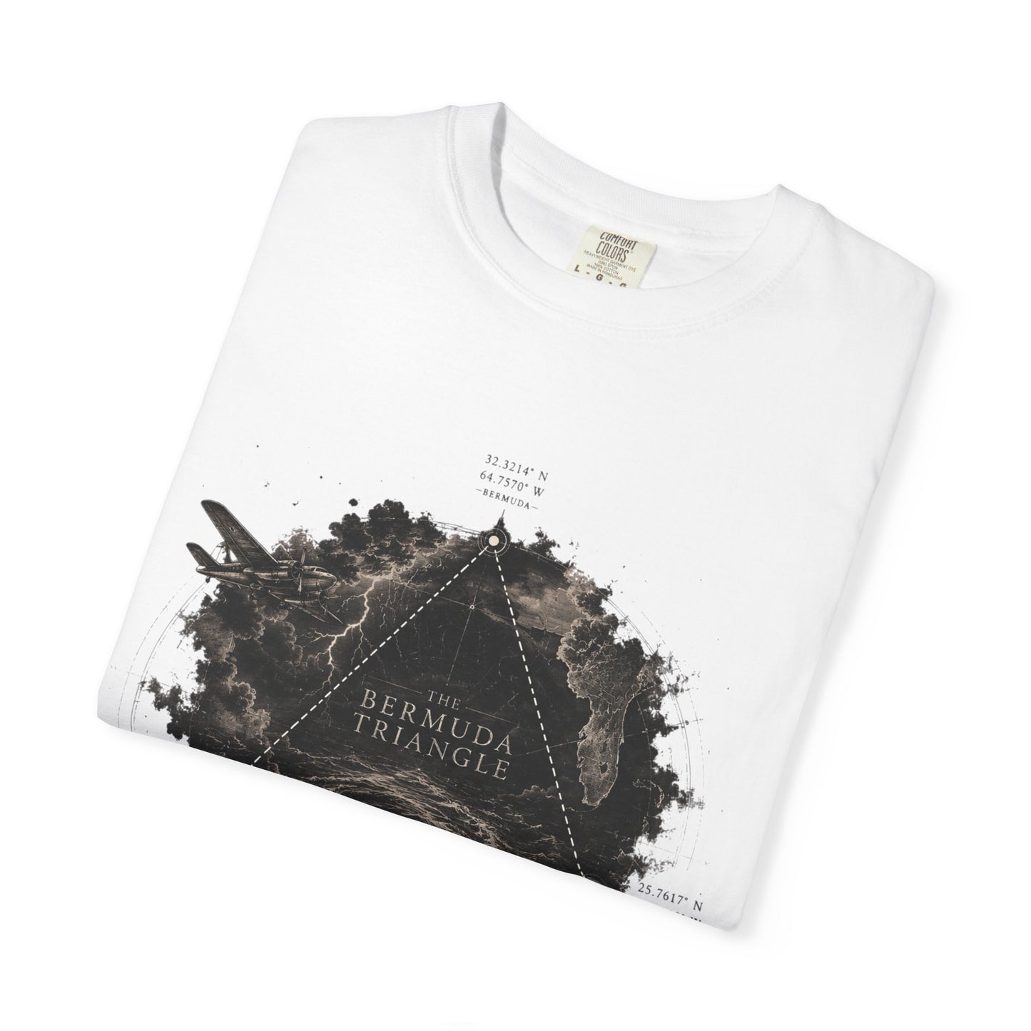 The Bermuda Triangle-Unisex Garment-Dyed T-shirt