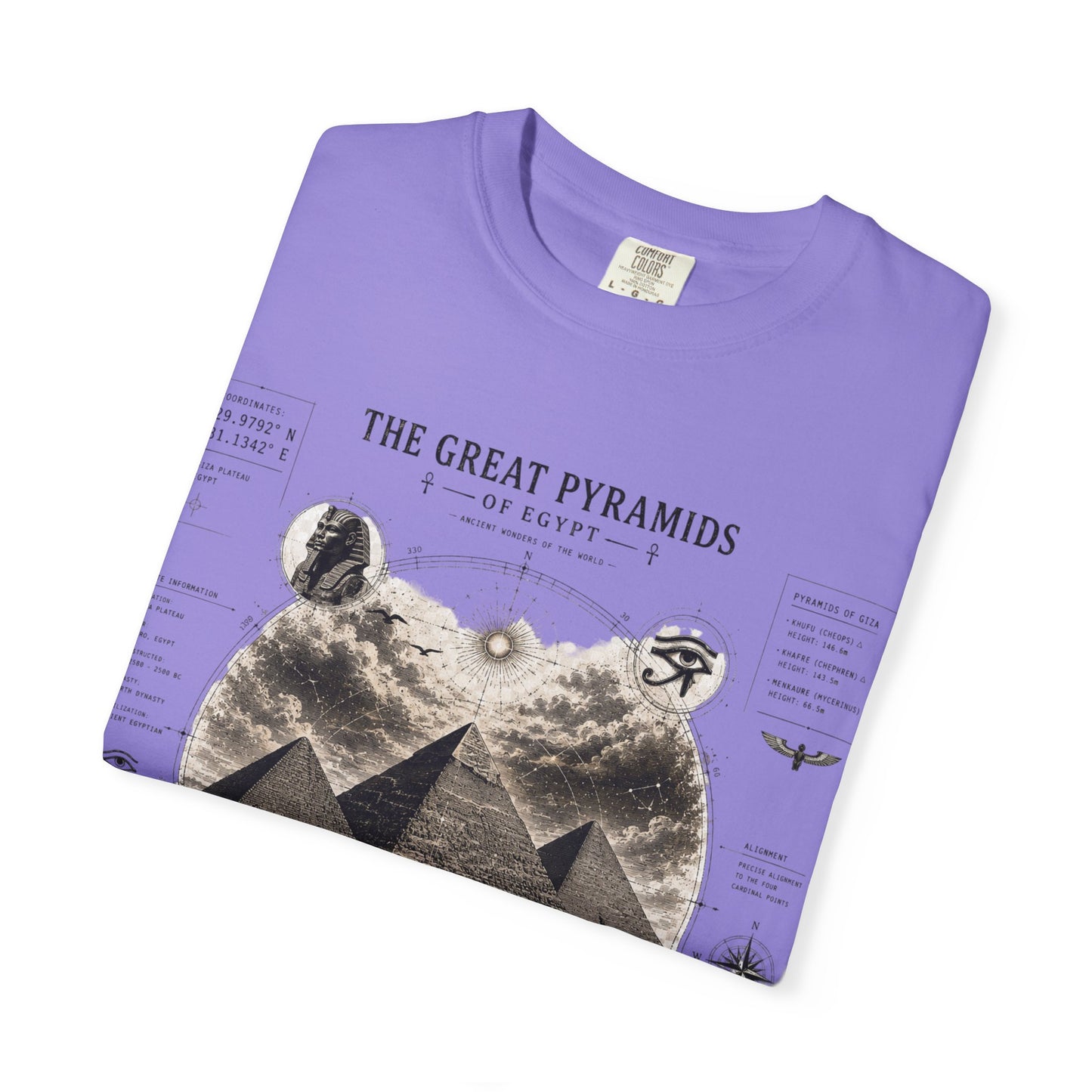 Pyramids Exploration T-Shirt — The Great Pyramids Vintage Graphic Tee