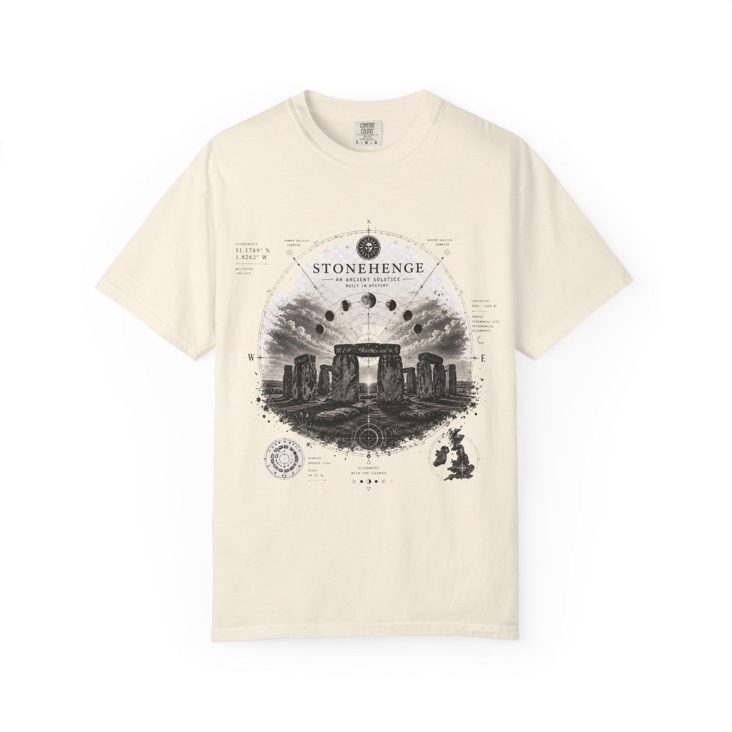 Stonehenge - Unisex Garment-Dyed T-shirt