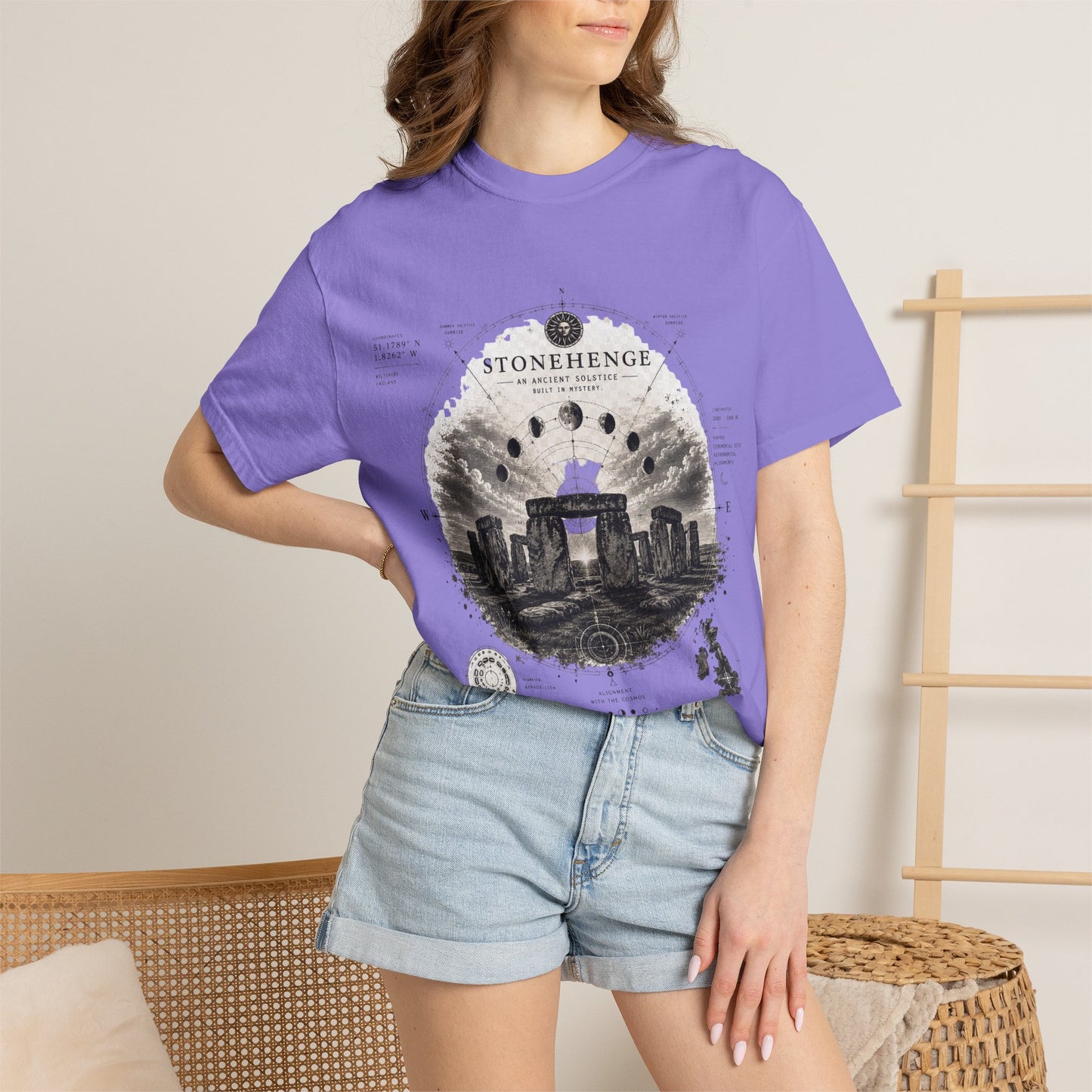 Stonehenge - Unisex Garment-Dyed T-shirt