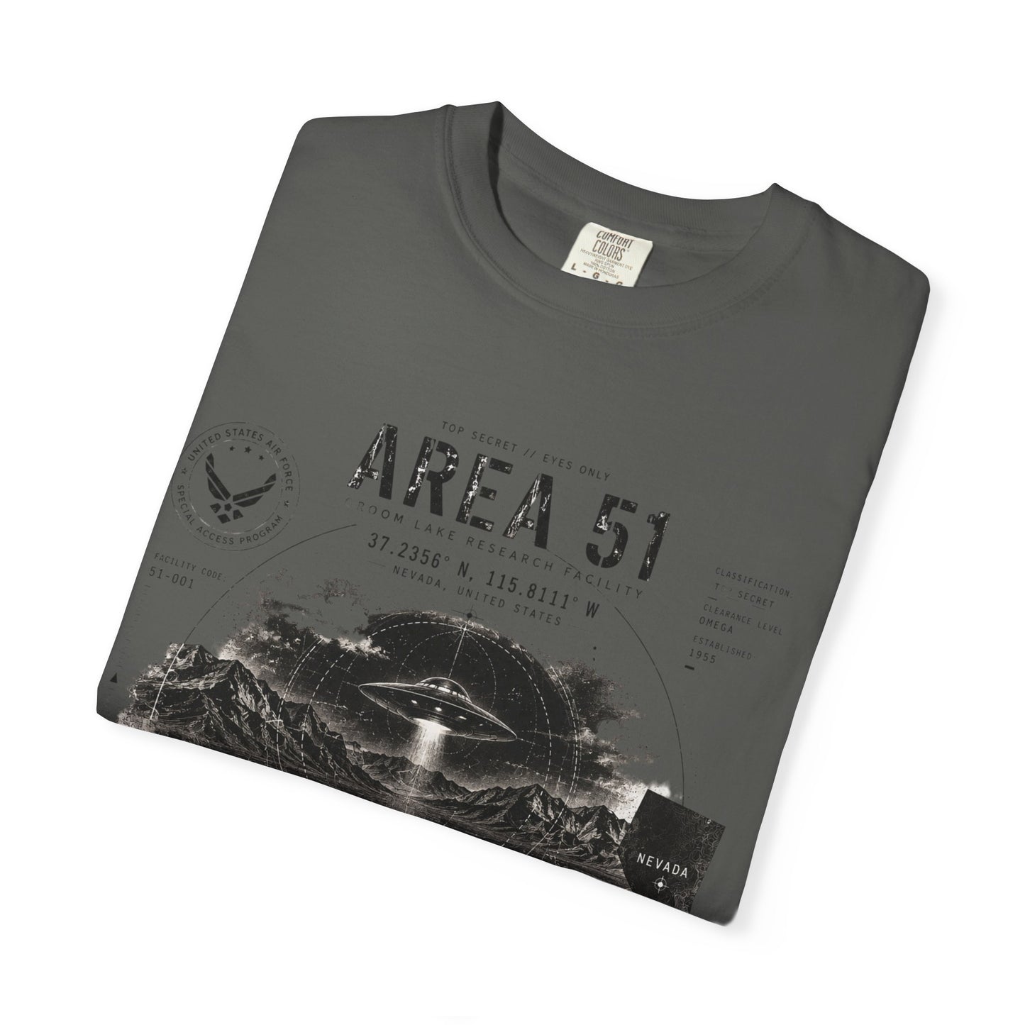 Area 51 - Unisex Garment-Dyed T-shirt