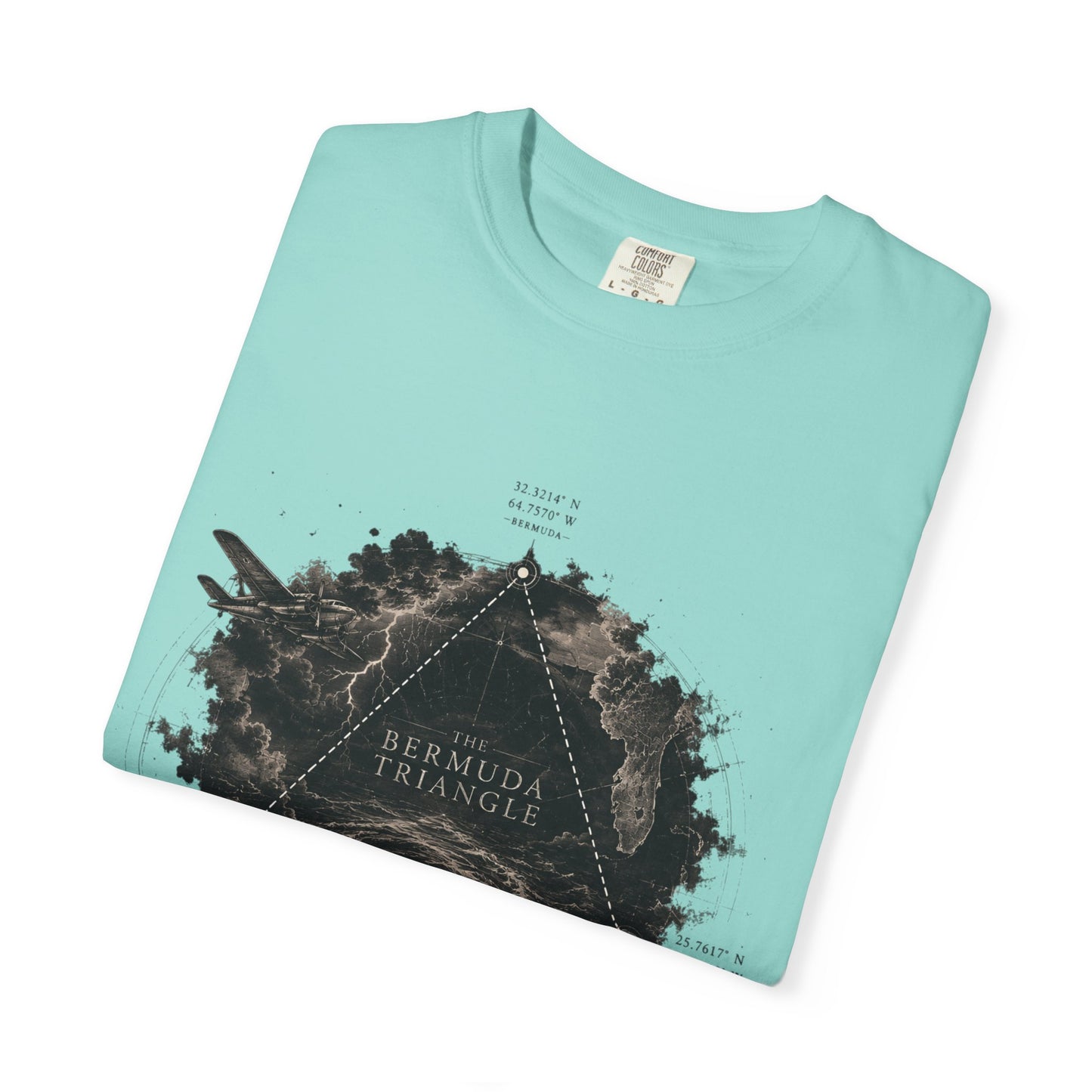 The Bermuda Triangle-Unisex Garment-Dyed T-shirt