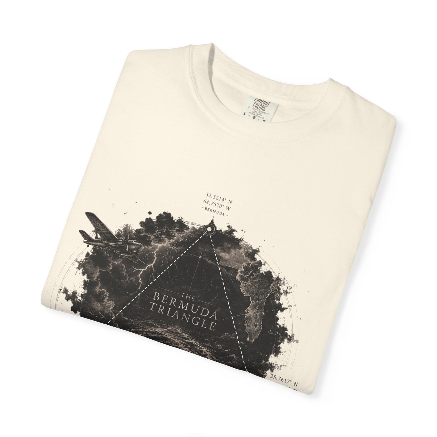 The Bermuda Triangle-Unisex Garment-Dyed T-shirt