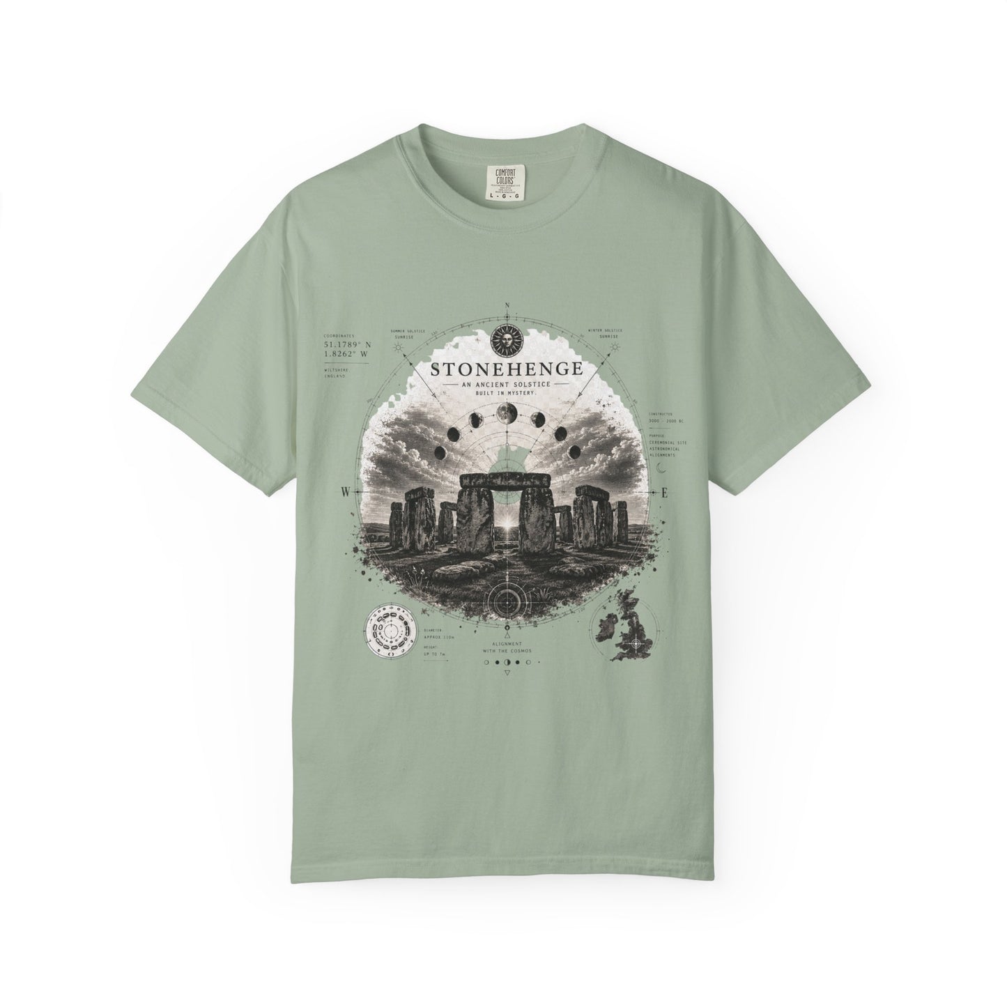 Stonehenge - Unisex Garment-Dyed T-shirt