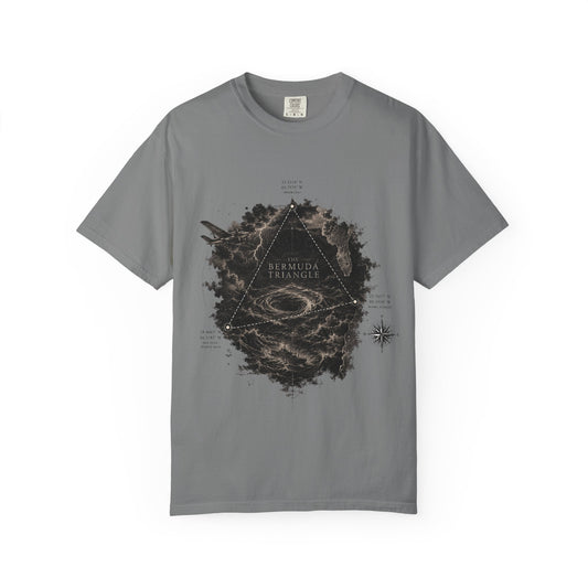 The Bermuda Triangle-Unisex Garment-Dyed T-shirt