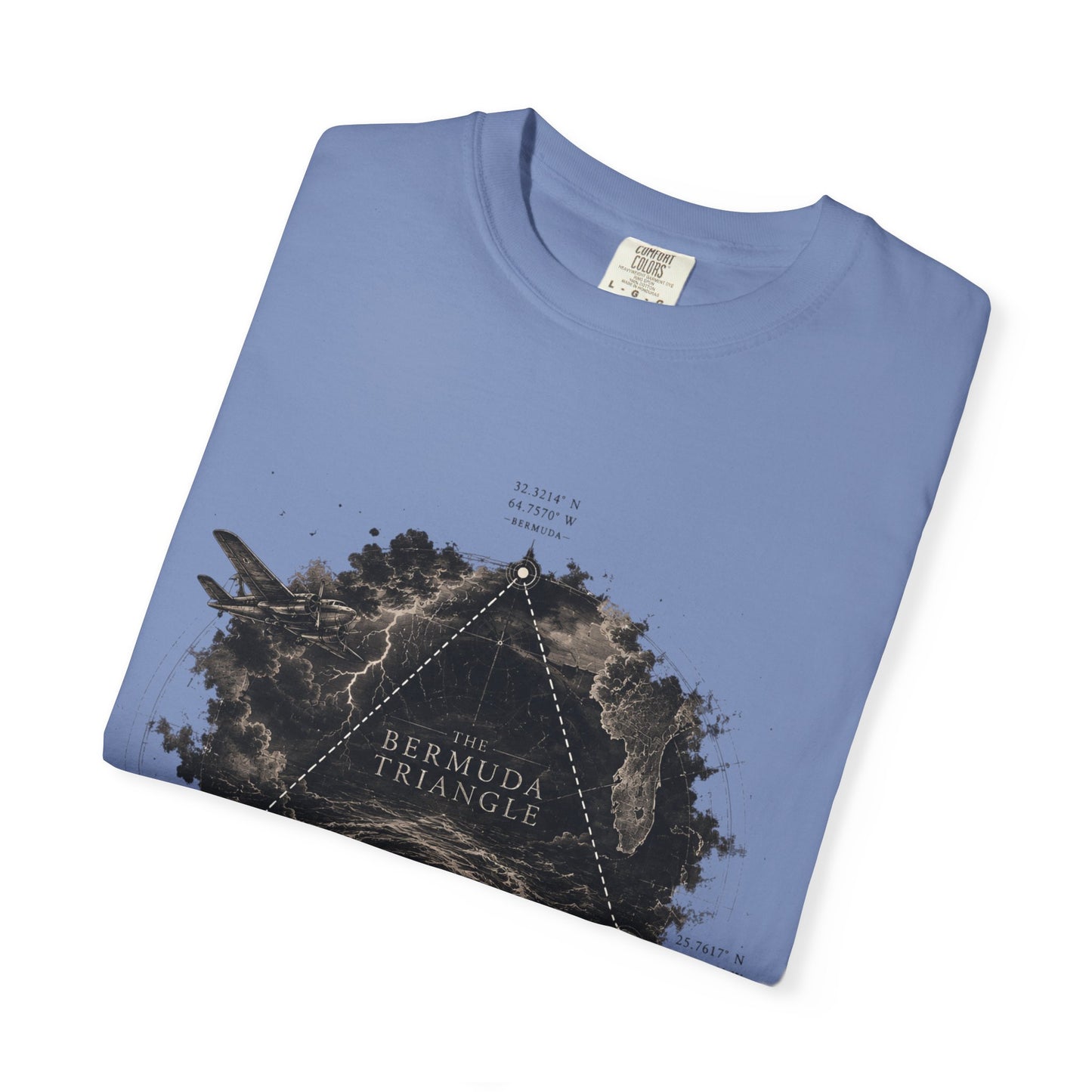 The Bermuda Triangle-Unisex Garment-Dyed T-shirt