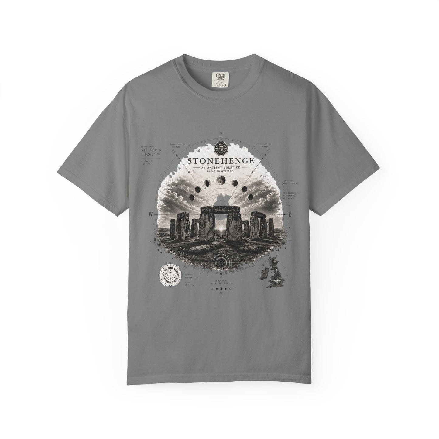 Stonehenge - Unisex Garment-Dyed T-shirt