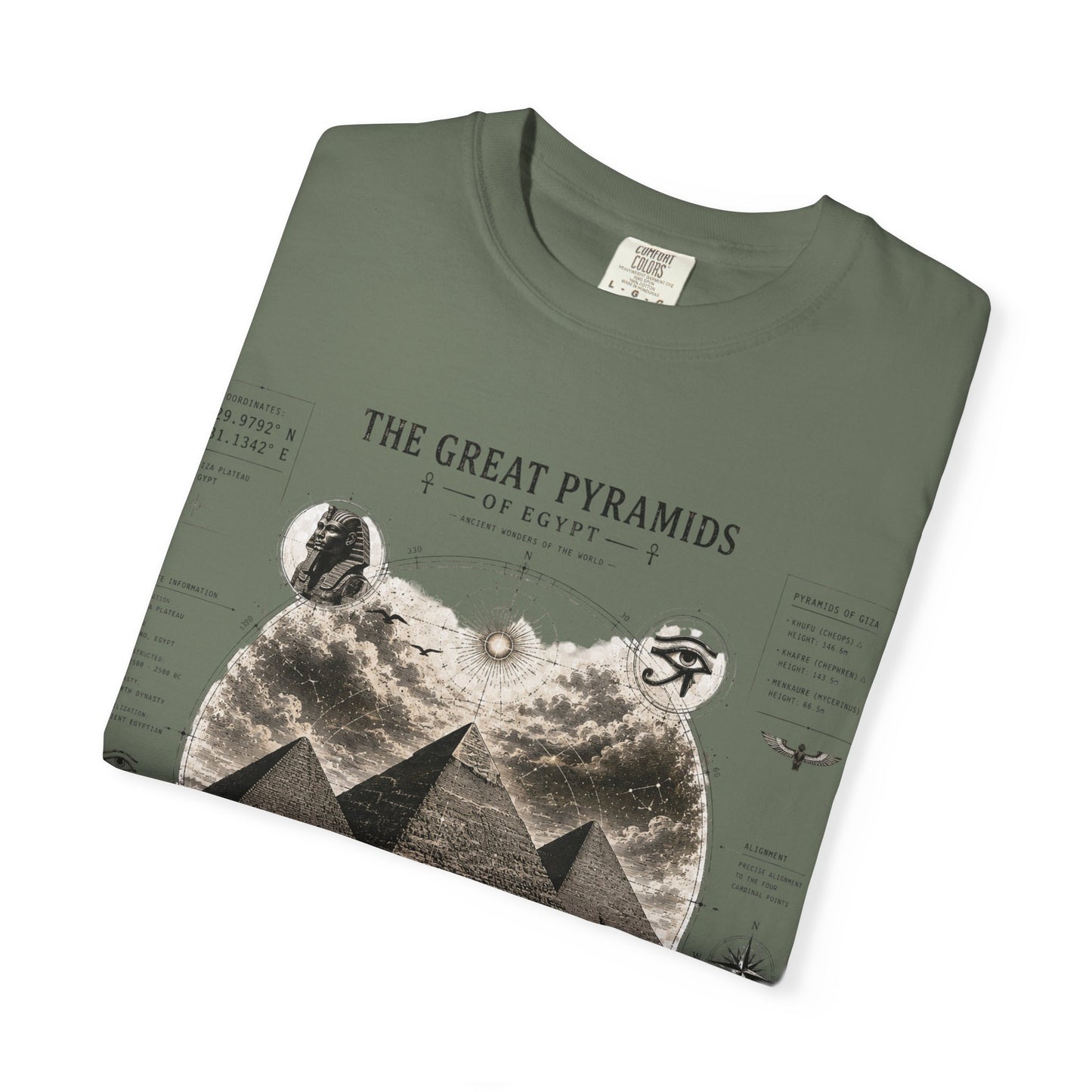 Pyramids Exploration T-Shirt — The Great Pyramids Vintage Graphic Tee