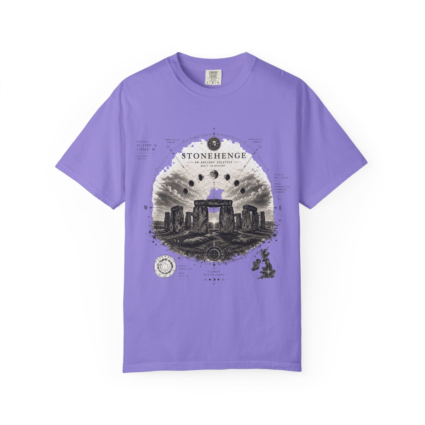 Stonehenge - Unisex Garment-Dyed T-shirt