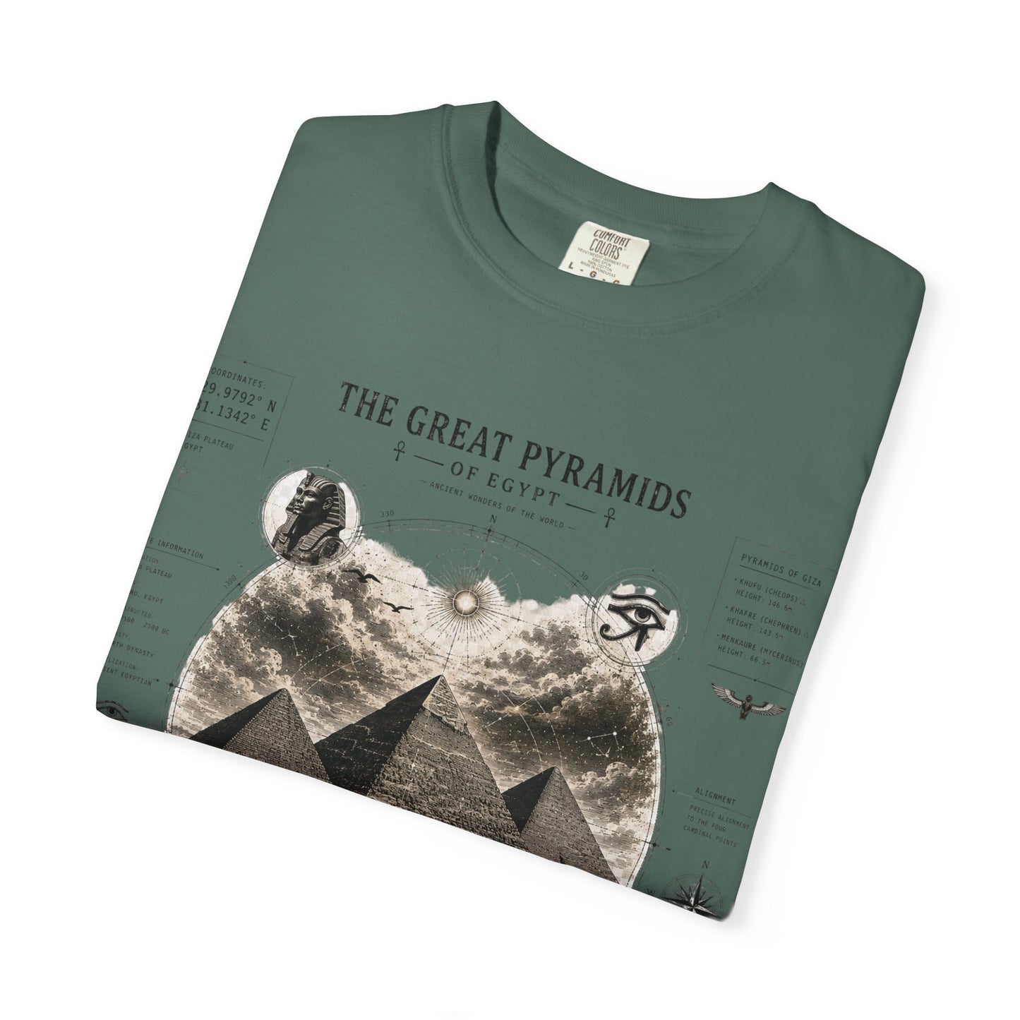 Pyramids Exploration T-Shirt — The Great Pyramids Vintage Graphic Tee