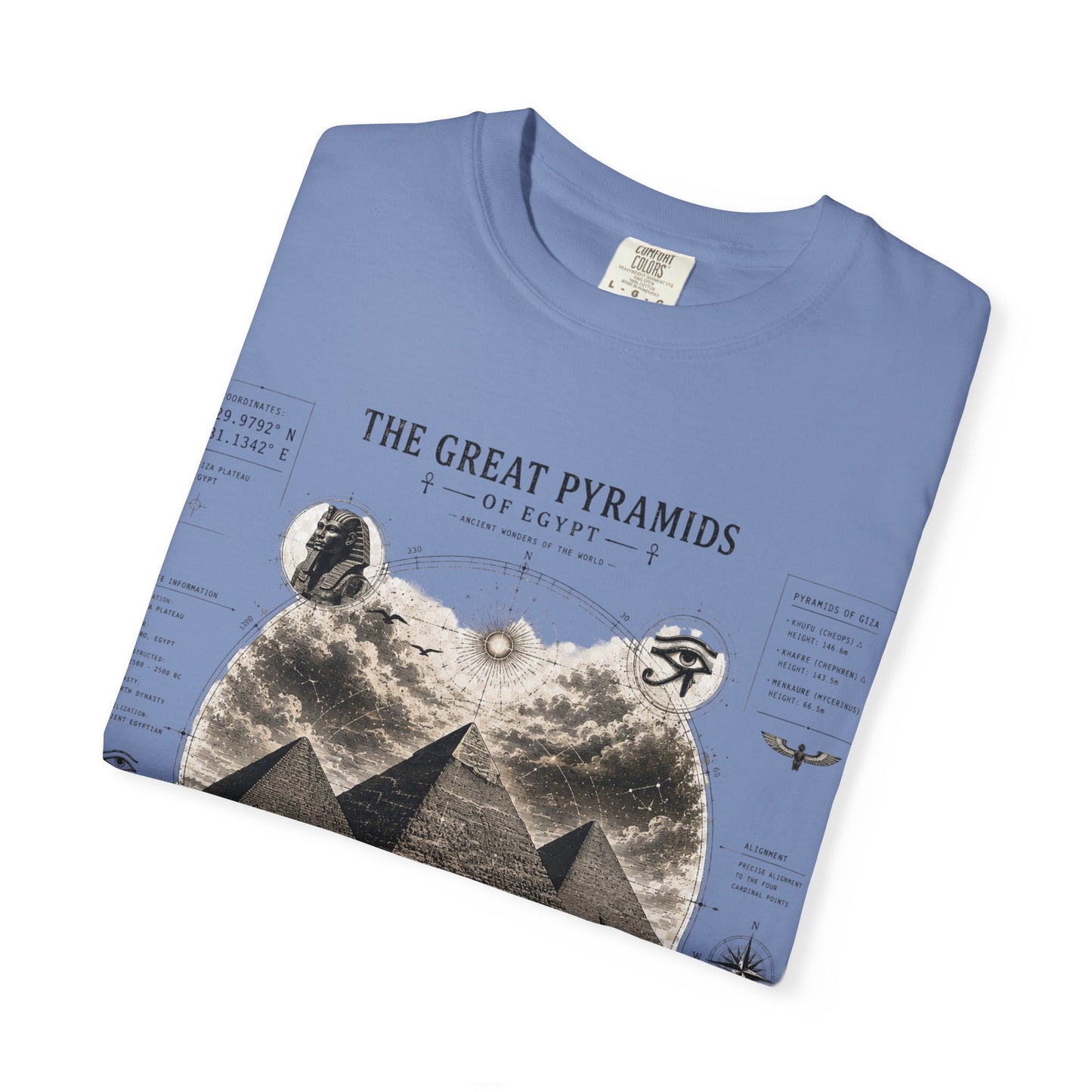 Pyramids Exploration T-Shirt — The Great Pyramids Vintage Graphic Tee
