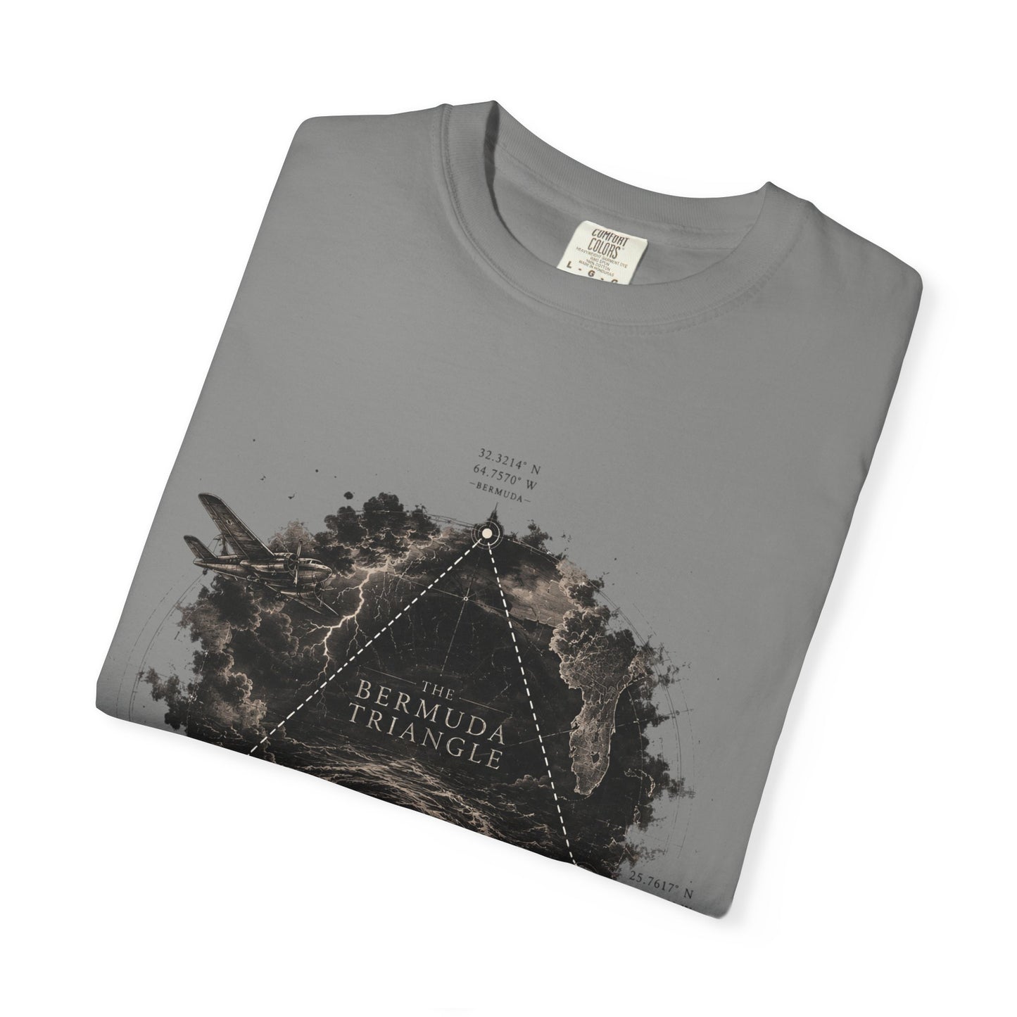 The Bermuda Triangle-Unisex Garment-Dyed T-shirt
