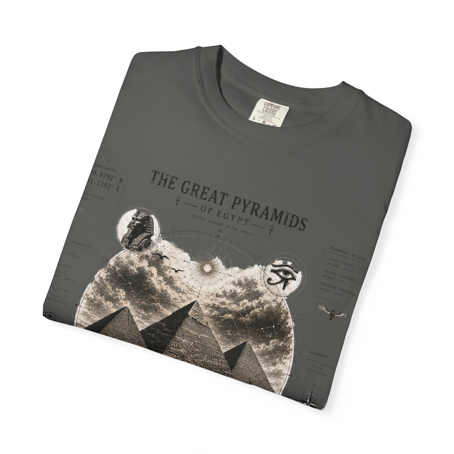 Pyramids Exploration T-Shirt — The Great Pyramids Vintage Graphic Tee