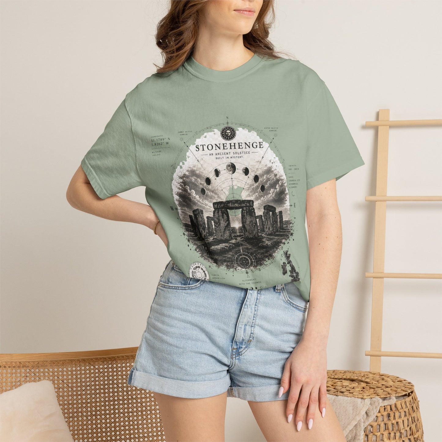 Stonehenge - Unisex Garment-Dyed T-shirt