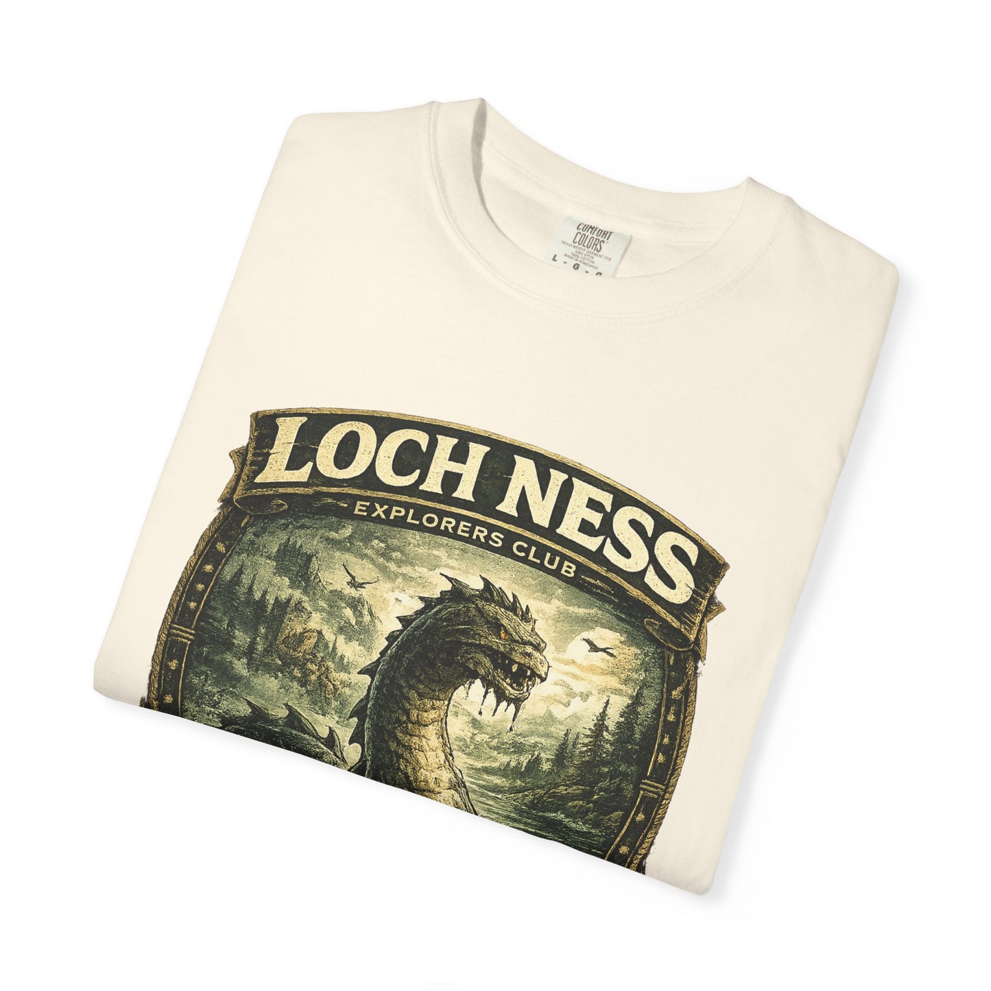 Loch Ness Monster T-Shirt — "Believe the Legend" Vintage Scottish Nessie Tee