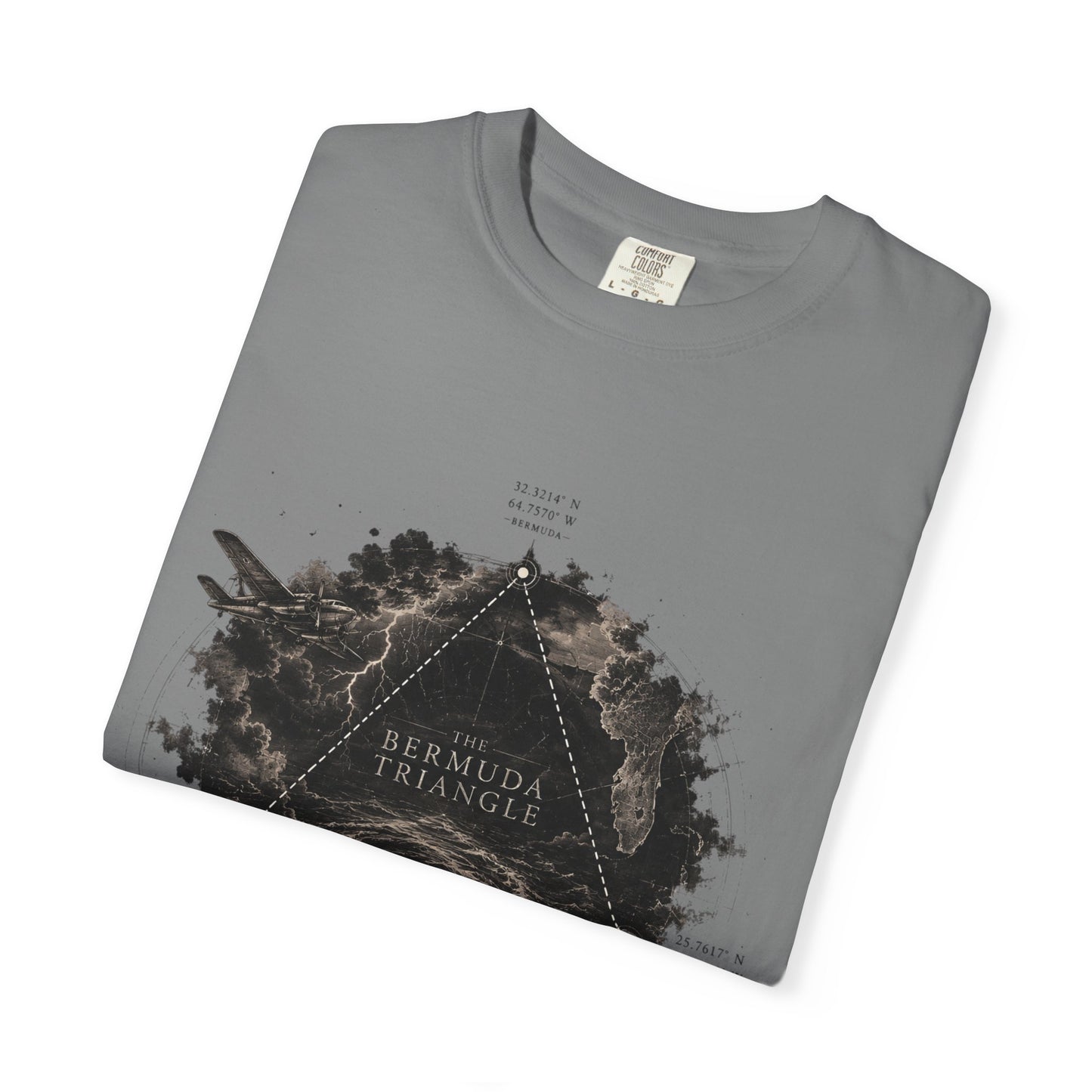 The Bermuda Triangle-Unisex Garment-Dyed T-shirt