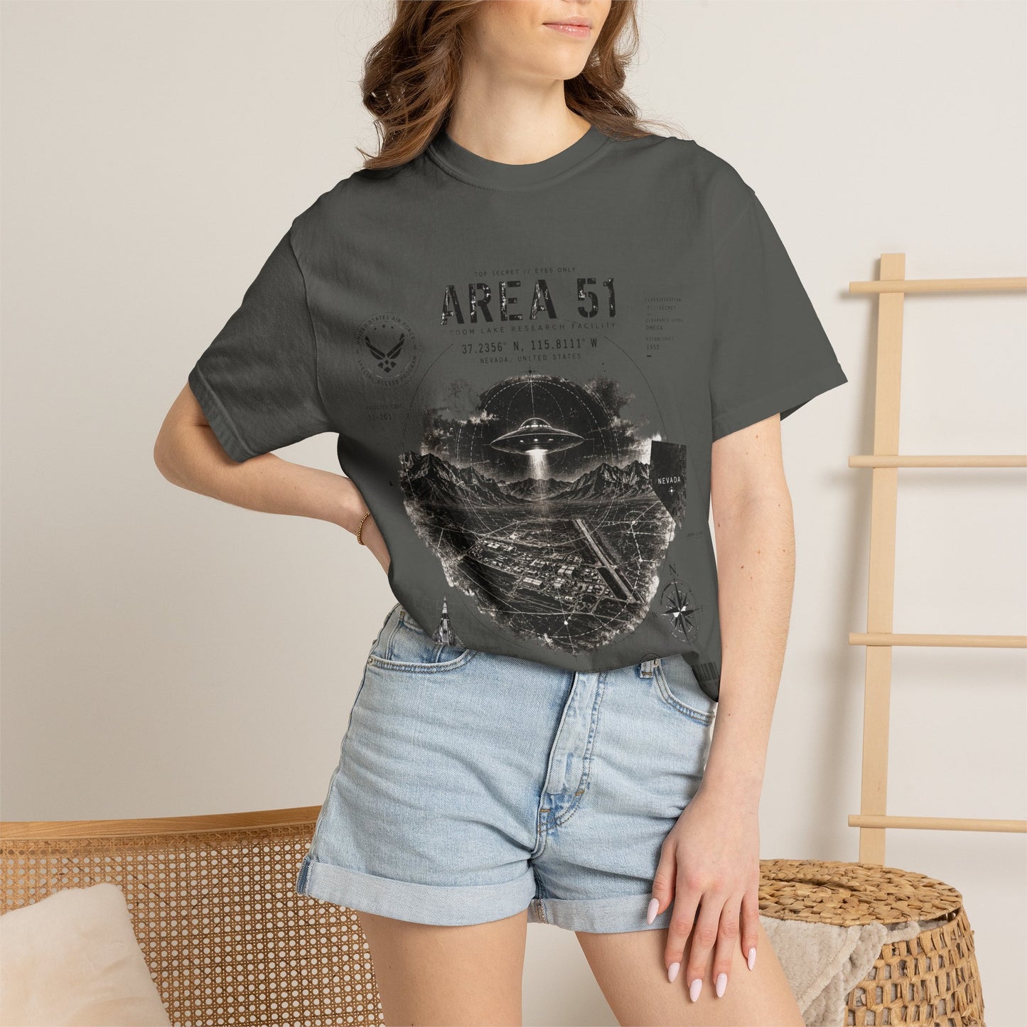 Area 51 - Unisex Garment-Dyed T-shirt
