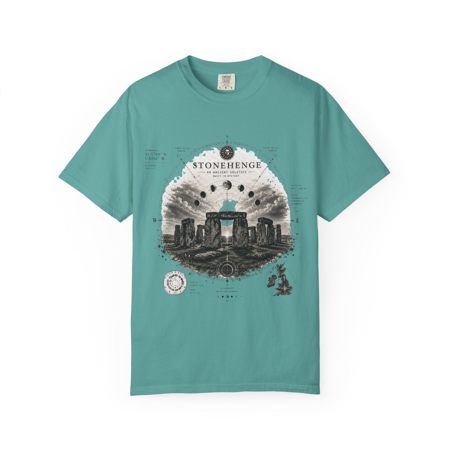 Stonehenge - Unisex Garment-Dyed T-shirt