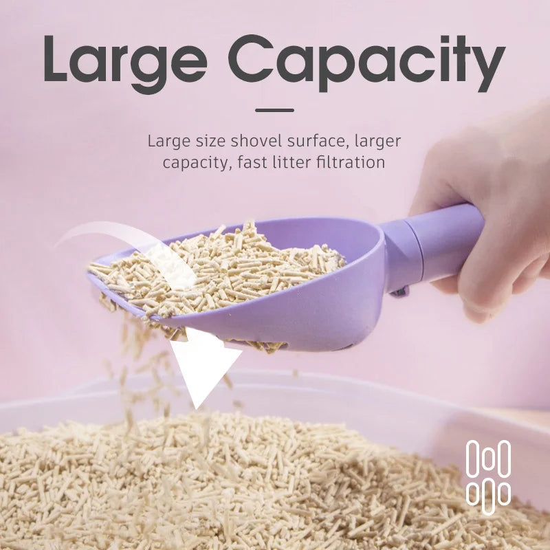 Cat Litter Scoop Plastic Cats Poop Scoop