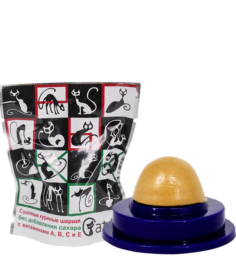 Catnip Energy Ball Lick Toy