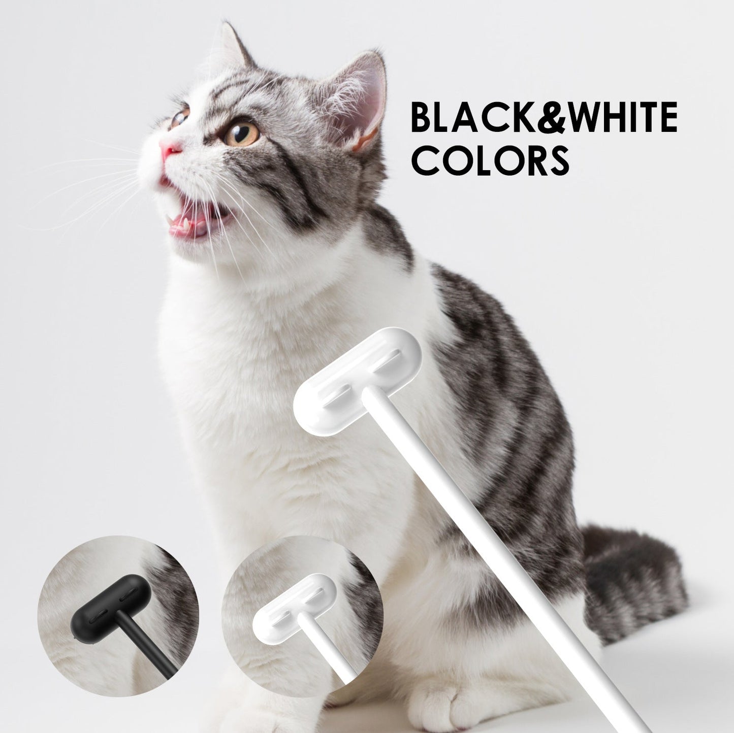 Funny Cat Toy Comb Sticker