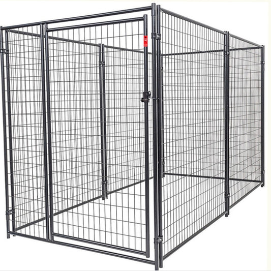 High Quality Large Galvanized Outdoor Dog Kennel/Metal Dog Run Cage